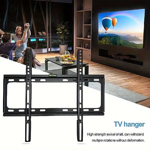 Support Mural TV pour écrans 26"-63" LED LCD Plasma