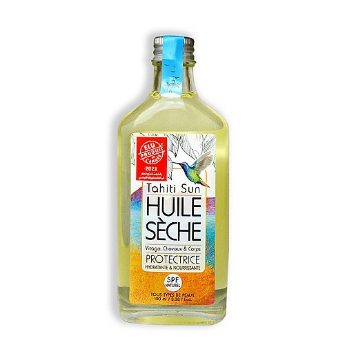 Tahiti Sun Huile sèche, visage, cheveux et corps 100ml