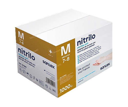 GANT NITRILE Nitriflex Soft SANTEX 10 packs