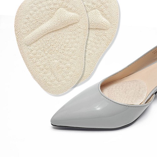 Coussin protecteur avant pied metatarsal en silicone - Beige
