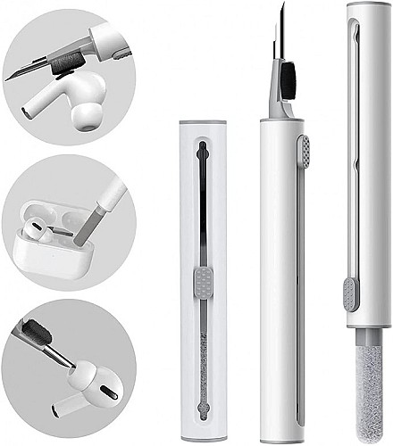 Stylo multifonctions de nettoyage pour écouteurs