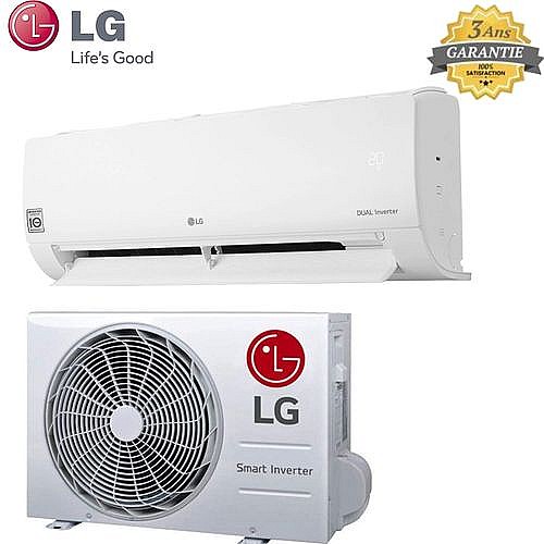 LG Climatiseur-DUALCOOL- Inverter- 12000BTU-Chaud&Froid