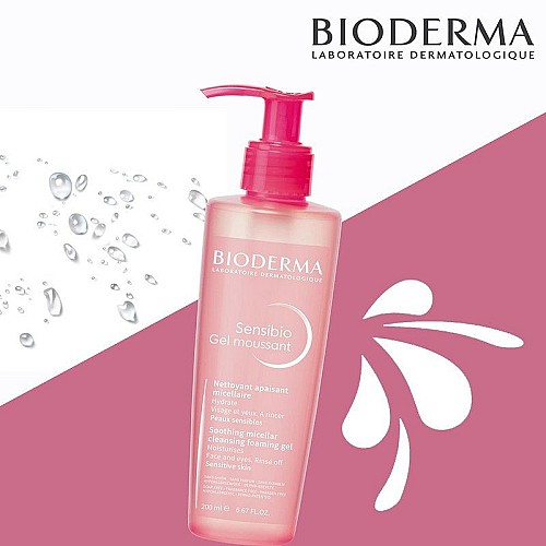 Bioderma Créaline Gel Moussant Hydratant Peau Sensible 200 ml