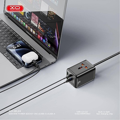 XO WL24(EU) 65W Charge Rapide