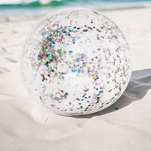 Ballon Gonflable à Paillettes – 35 cm