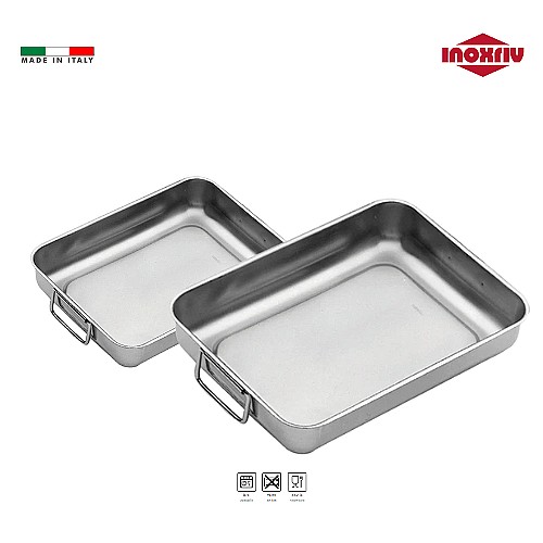 Lot de 3 plateaux four Start