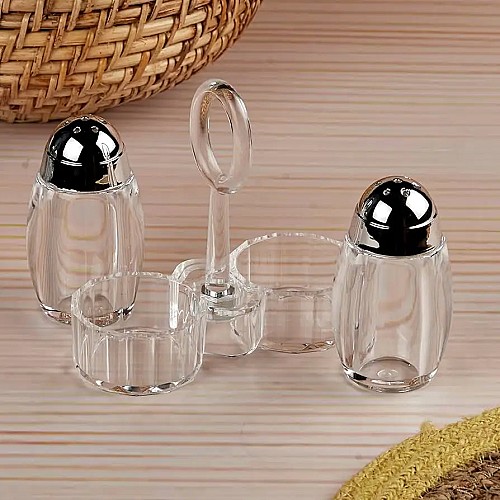1 Set Acrylic Salt and Pepper Shakers