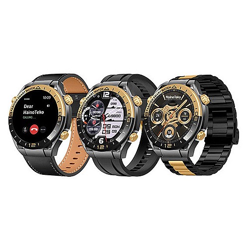 Montre Connectée Haino Teko RW-68 Gris + 2 Ceintures