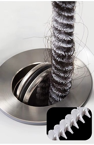 Brosse de débouchage longue pour nettoyer les canalisations
