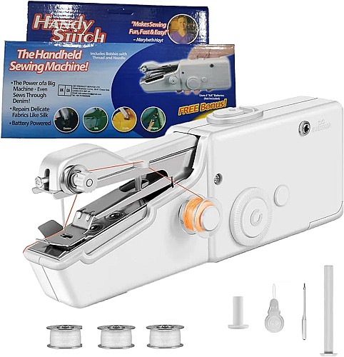 Mini Machine A Coudre Portative avec Accessoires