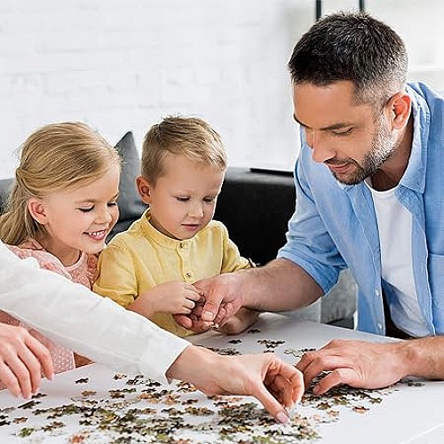 Space Traveler-Grand puzzle éducatif pour enfants et adultes