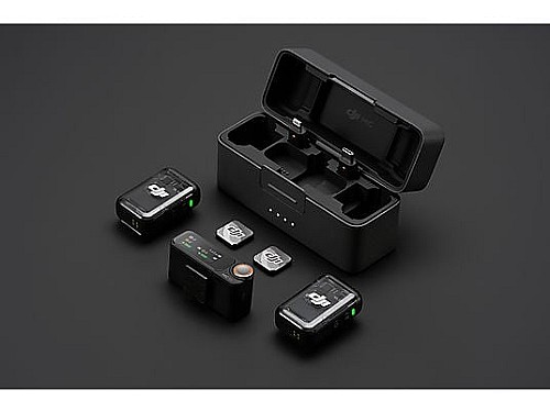 Dji Mic 2 système audio sans fil 2 émetteurs + 1 récepteur