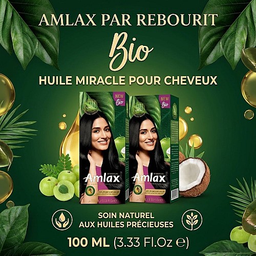 Huile Miracle Pour Cheveux Amlax 100 ml